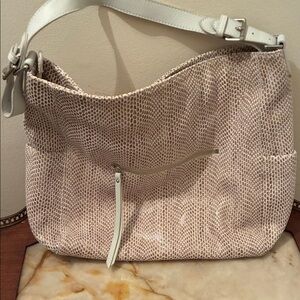 Sorial light beige Textured Shoulder Bag
